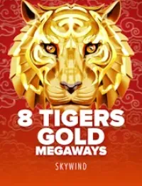 8 tigers gold megaways logo