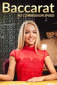 no commission speed baccarat game logo